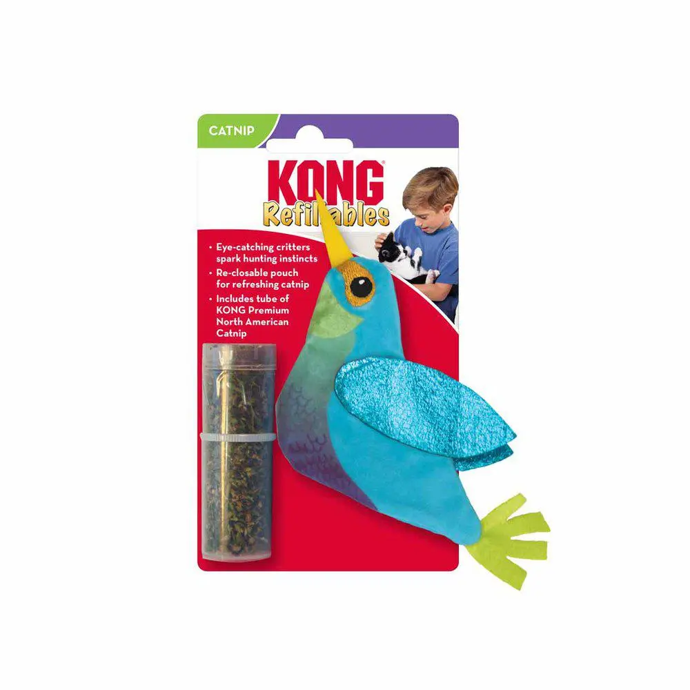 Kong Kattelegetøj Refillable Hummingbird